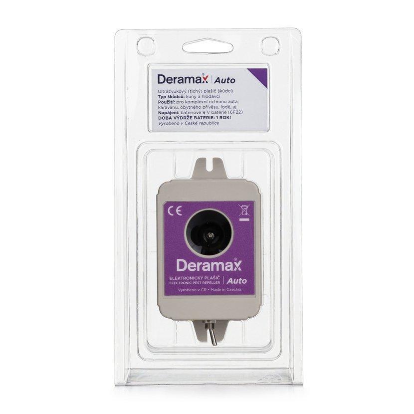 Deramax AUTO – bateriový odpuzovač kun a hlodavců (bez baterie)
