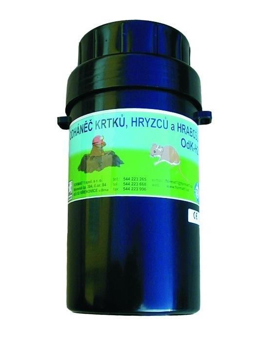 Odpuzovač krtků - OdK-H2 s náhodně se měnícím zvukem
