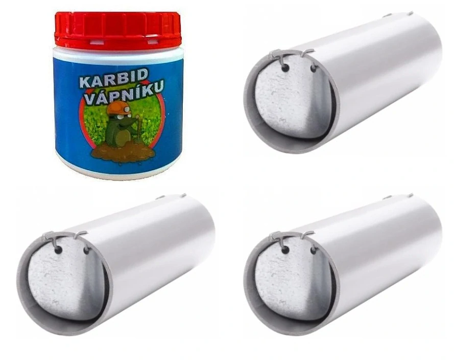 Sada na odpuzování a odlov krtků