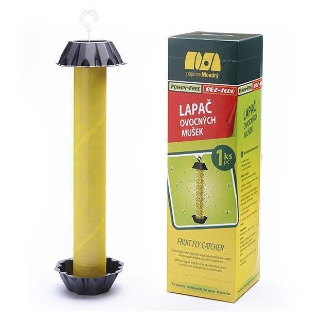 Lapač octomilek a much - bez jedů