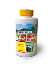 Koncentrát pro domovní čistírny odpadních vod 200 ml.