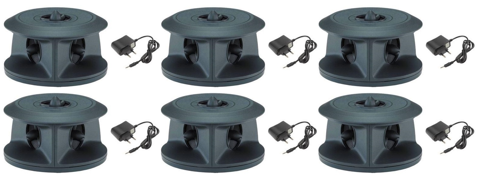 Kompletní zabezpečení objektu – Profesionální sada 6 ks 3D ochranných systémů