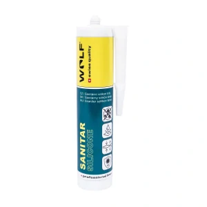 WOLF Sanitární silikon | Bílý 290 ml