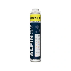 WOLF Pěna pistolová ALPIN 50l nízkoexpanzní | zimní 750 ml