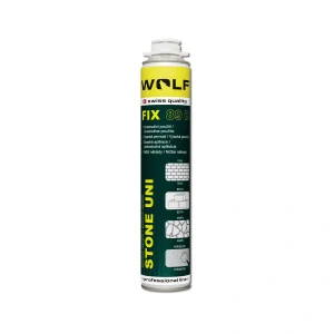 WOLF Pistolové PU lepidlo na cihly 89B | 750 ml