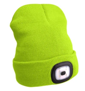 Čepice s čelovkou nabíjecí, USB, univerzální velikost