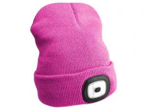 Čepice s čelovkou nabíjecí, USB, univerzální velikost