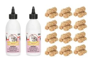 Pachový ohradník na KOČKY – MAXI sada na celou sezonu