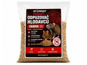 Pachový odpuzovač hlodavců FARMA 850 g – granule proti myším a potkanům