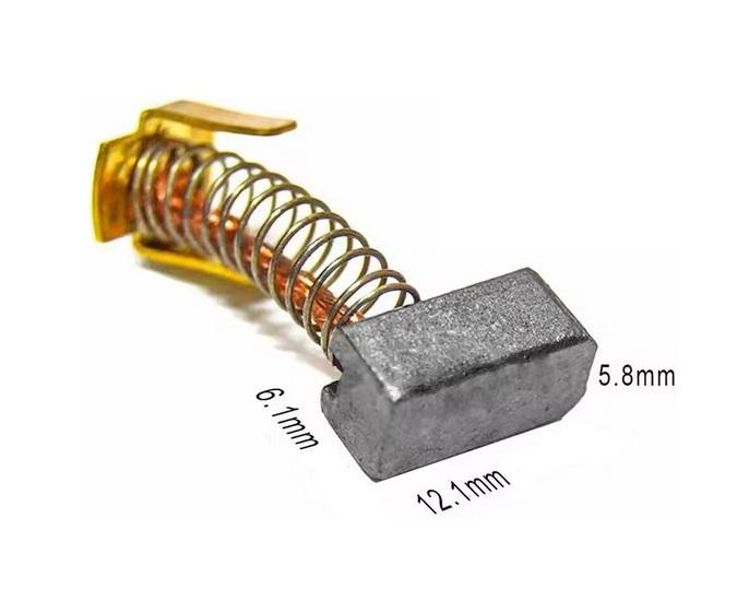 Náhradní uhlíky 5,5 x 6,1 x 12,1 mm
