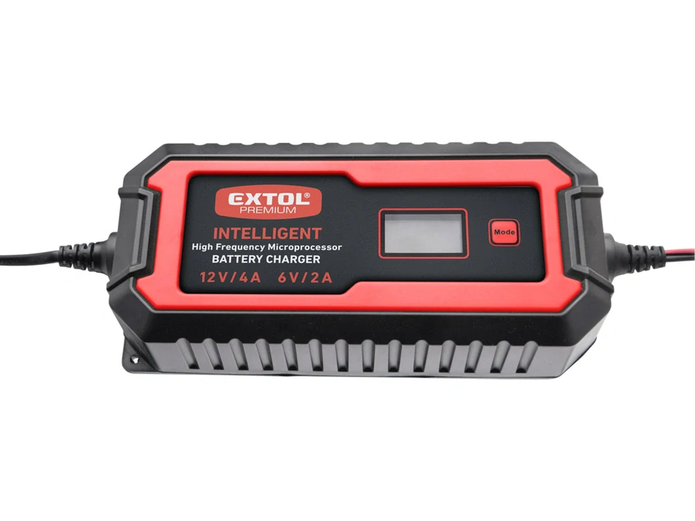 Autonabíječka 9stupňová, řízená mikroprocesorem, 12V/6V, 4A