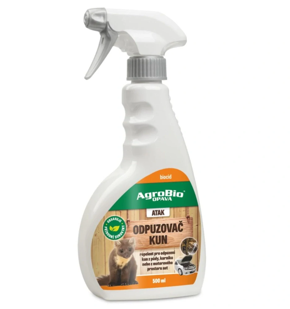 Odpuzovač kun - pachový ohradník proti kunám 500 ml