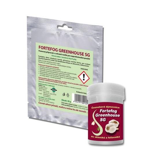 Česneková dýmovnice do skleníku