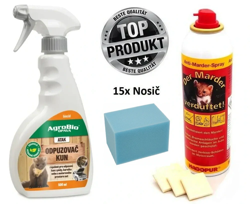 Velká sada Hagopur-Atak na odpuzování kun pro rodinné domy