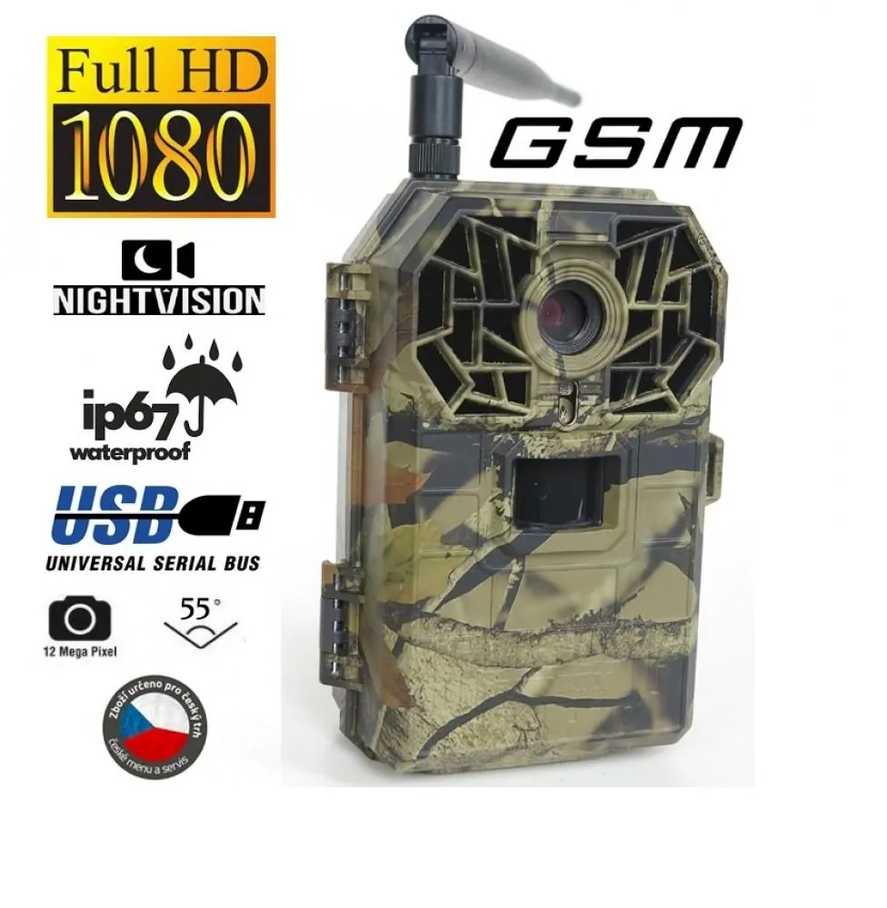 Fotopast s GSM - full HD