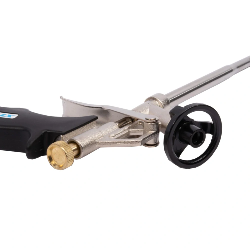 XTLINE Pistole kovová teflonová na PU pěny s kovovou regulací | 330 mm