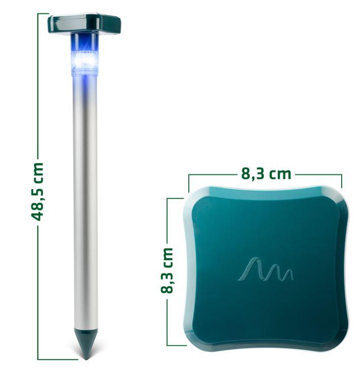 Světelný odpuzovač zvěře 360°