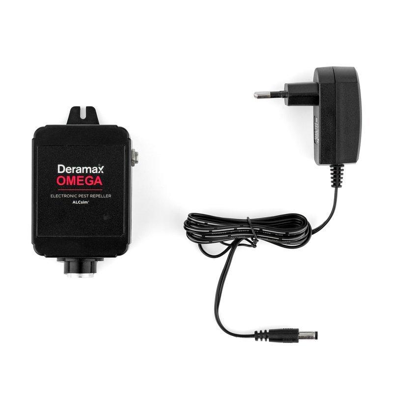 Deramax OMEGA – odpuzovač kun a hlodavců (dosah až 450 m²)