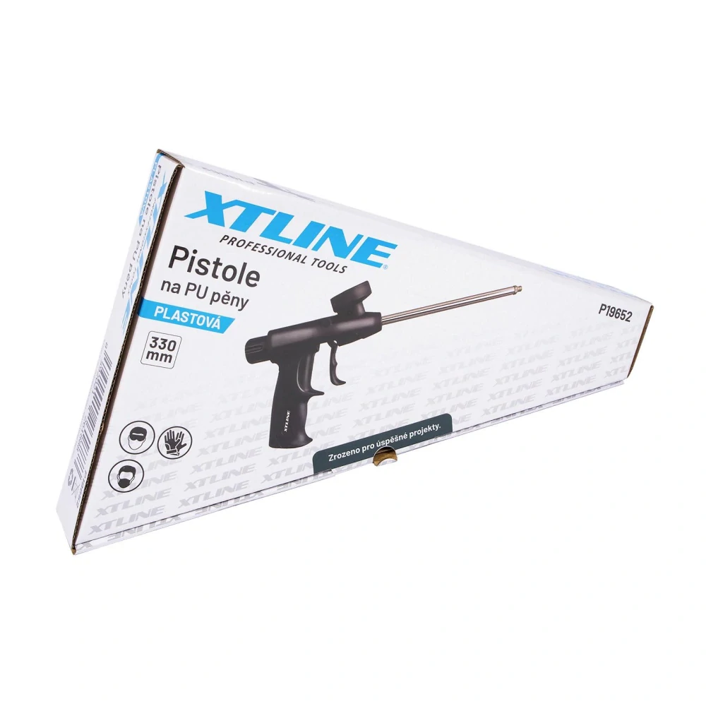 XTLINE Pistole plastová na PU pěny | 330 mm