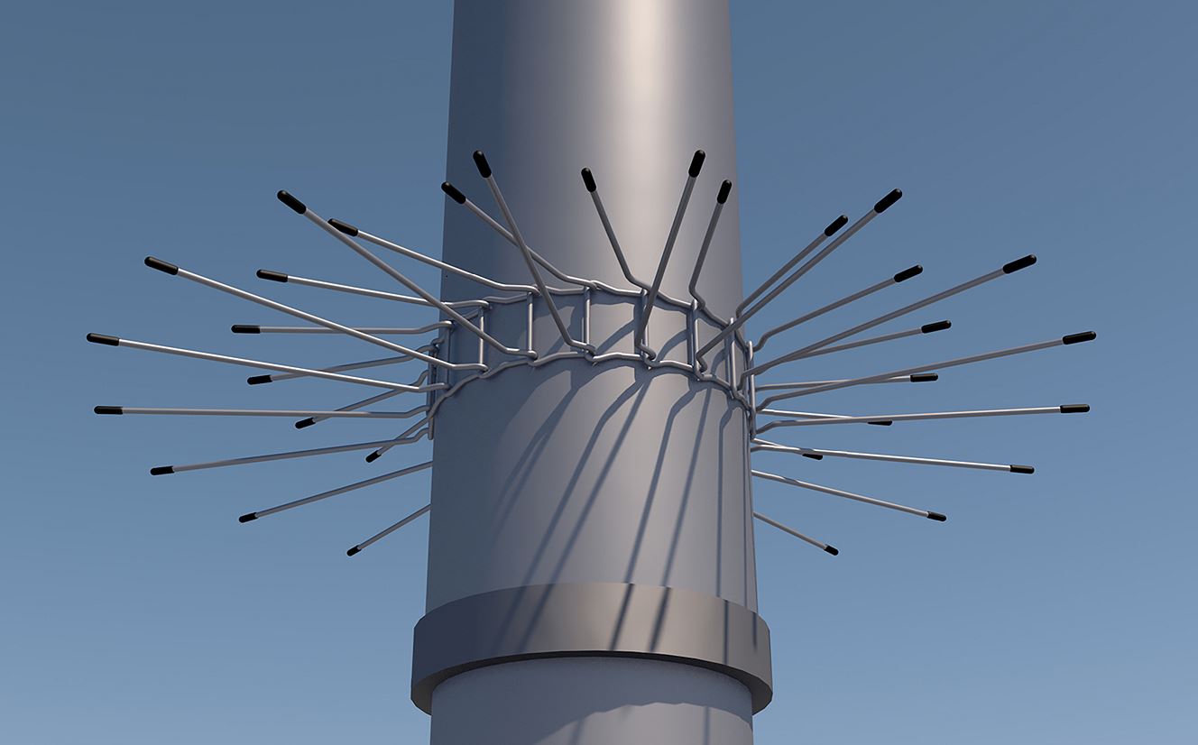 Mechanická zábrana proti kunám – SET na 2 okapy