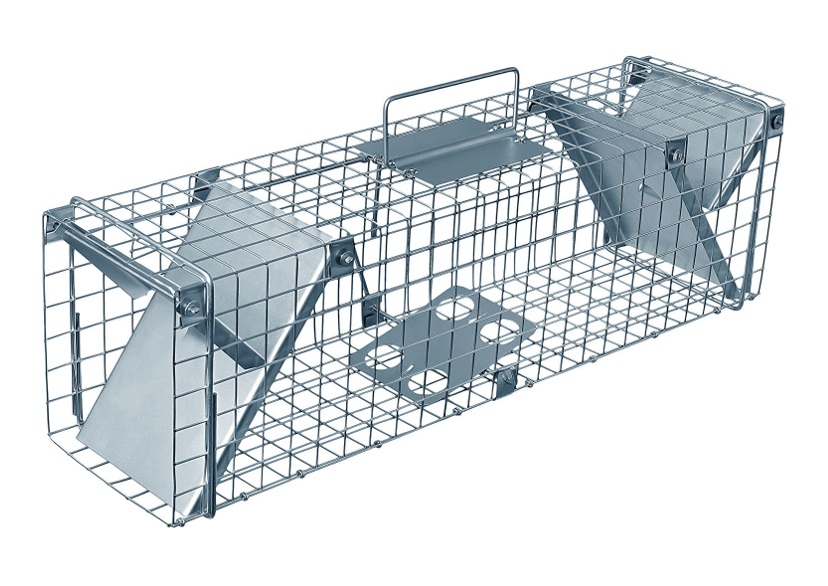 Odchytová past na potkany - 2 vstupy 50x17x20 cm