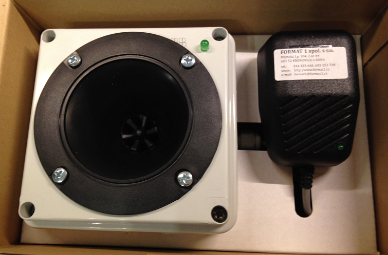 Ultrazvukový odpuzovač myší a kun OdH1 supermax