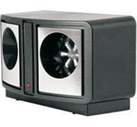 Ultrazvukový odpuzovač myší, potkanů, kun se 2 reproduktory