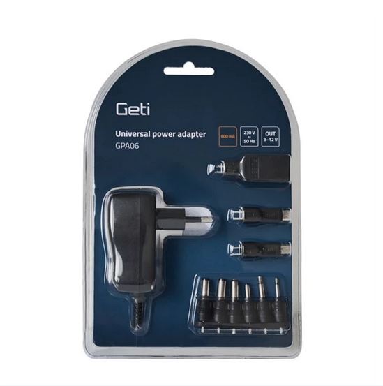 Univerzální napájecí adaptér 3-12V 600mA